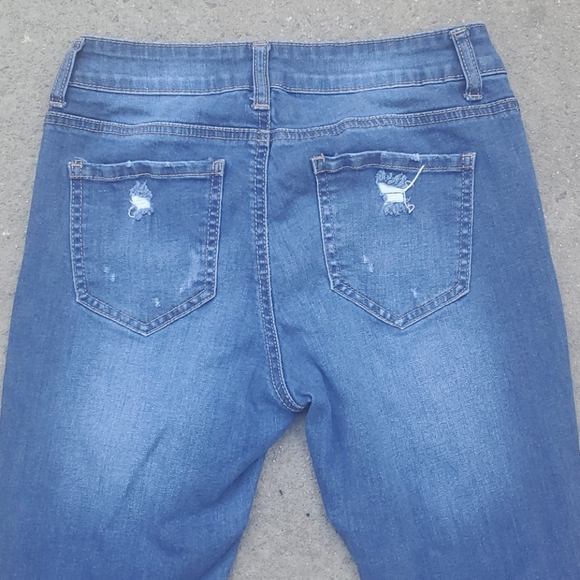 RELISTED Wax Jeans los Angeles destroyed skinny - Picture 6 of 6